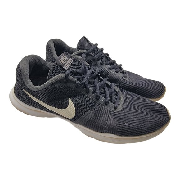 Nike Shoes Womens 10 Flex Bijoux Black Running Crossfit Training Gym 881863-001 - Picture 1 of 11